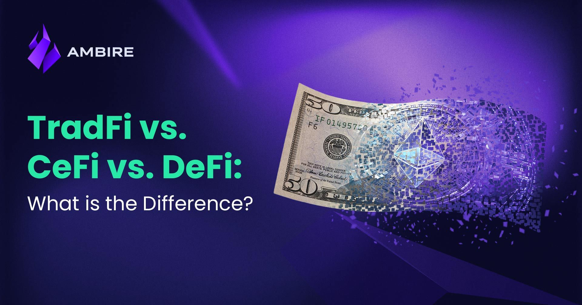 Tradfi Cefi And Defi Differences And Similarities