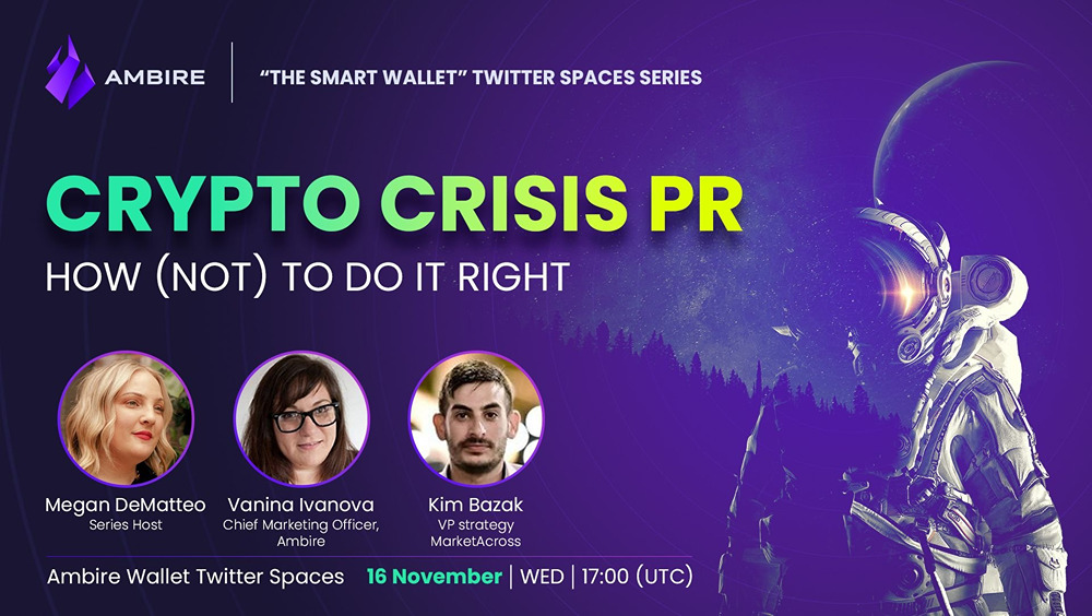 The Smart Wallet Series on Crypto Crisis PR: How (not) to do it right