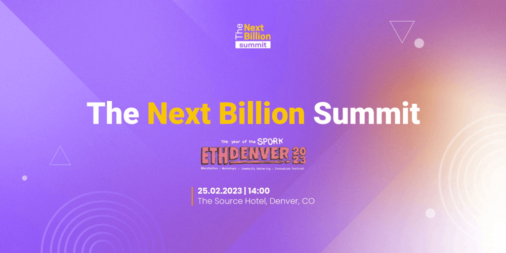 The Next Billion Summit cover image