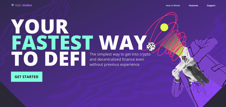 Your fastest way to DeFi hero image of Ambire Wallet (formerly AdEx Wallet)