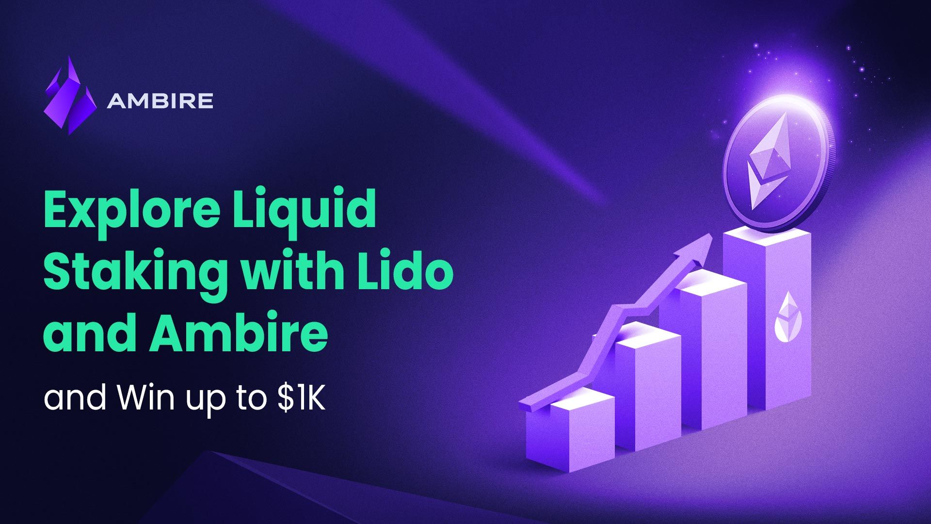 Explore Liquid Staking with Lido and Ambire and Win up to $1K