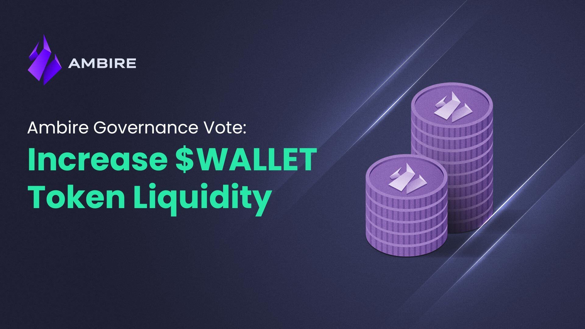 Ambire Governance Vote: Increase $WALLET Token Liquidity