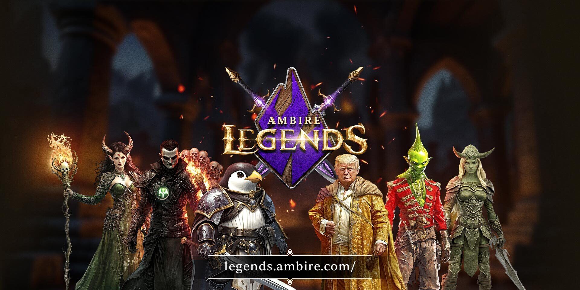 Ambire Legends characters