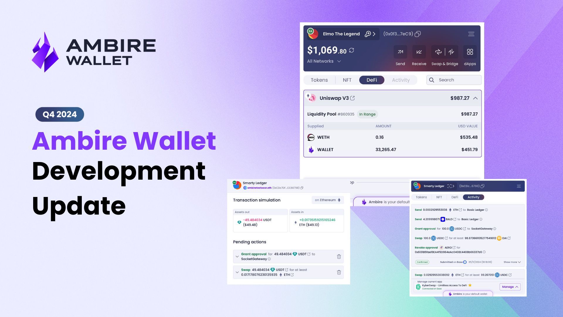 Ambire Wallet Development Update Q4 2024