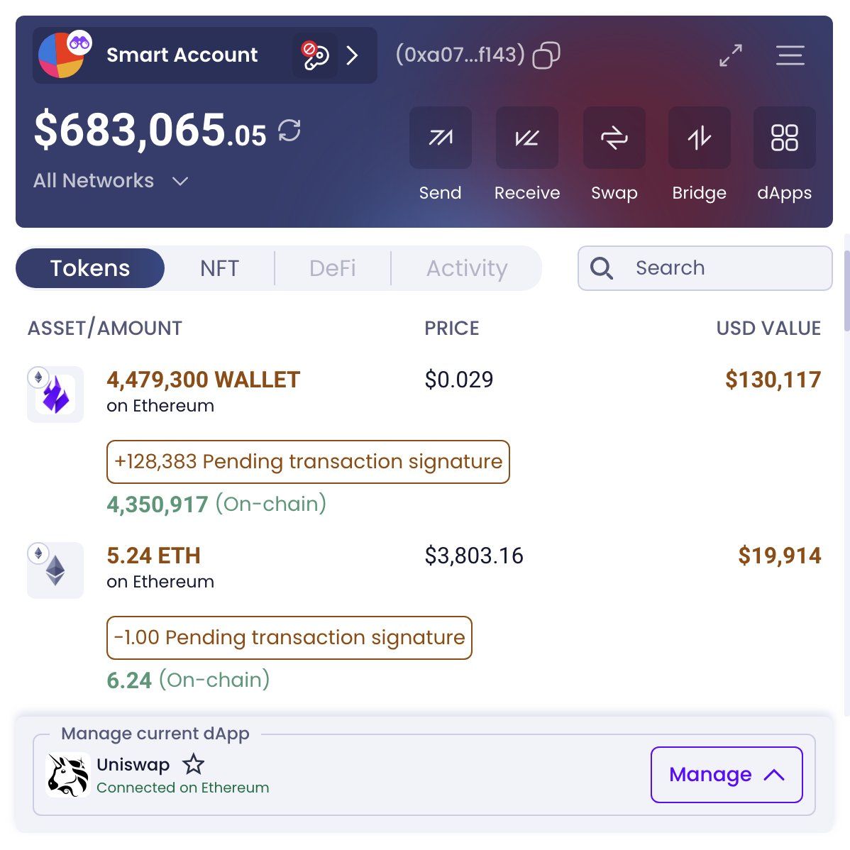 Advanced onchain transation simulation in action