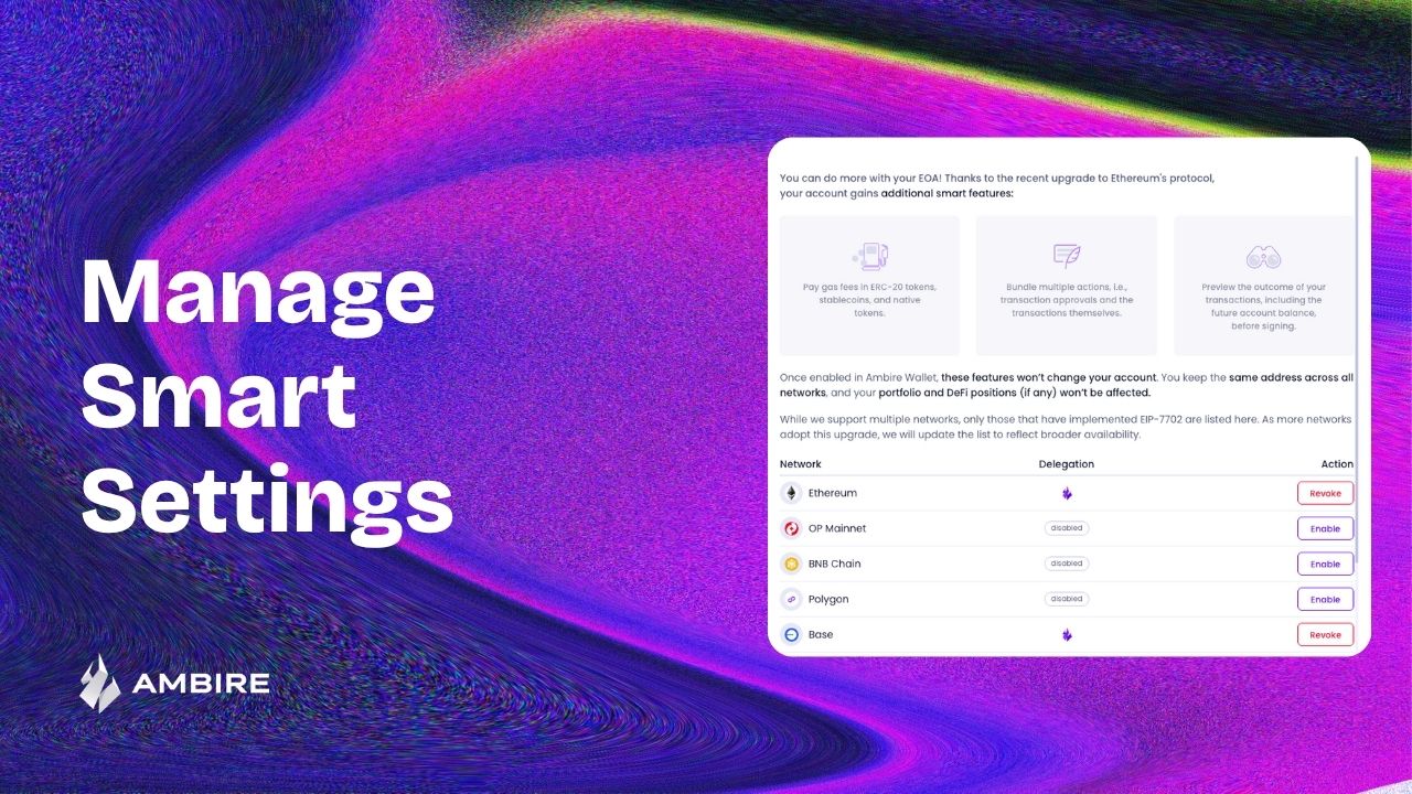 How To Make The Most Out Of Ambire Wallet