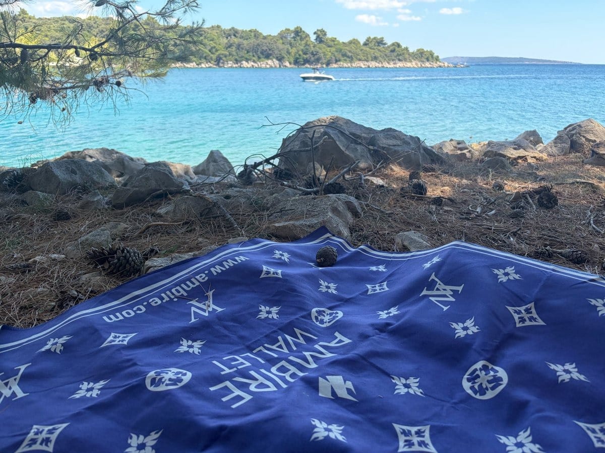 Ambire branded beach towel