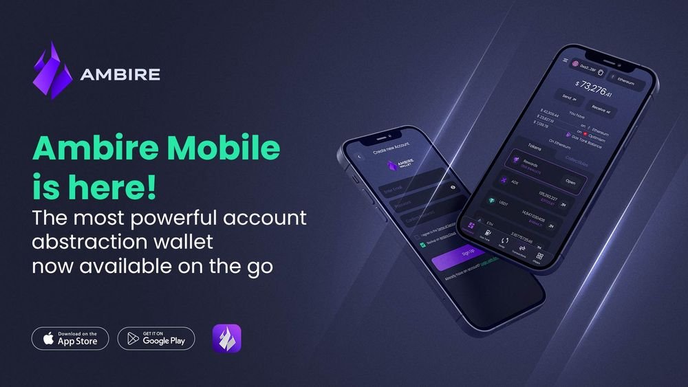 The Ambire Account abstraction wallet app is here! 