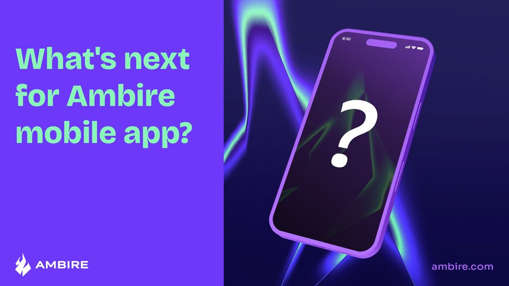 Ambire Wallet app is being temporarilyunlisted from the Google Play Store and the App Store