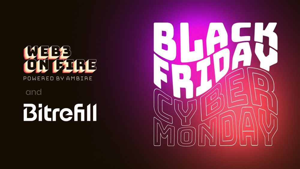 Web3 on Fire x Bitrefill Black Friday Promotion – Terms & Conditions
