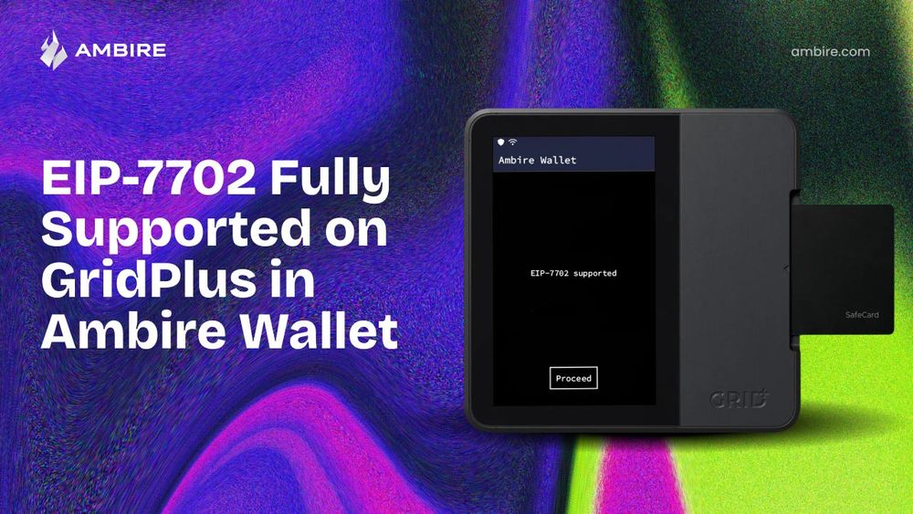 EIP-7702 support on GridPlus in Ambire Wallet