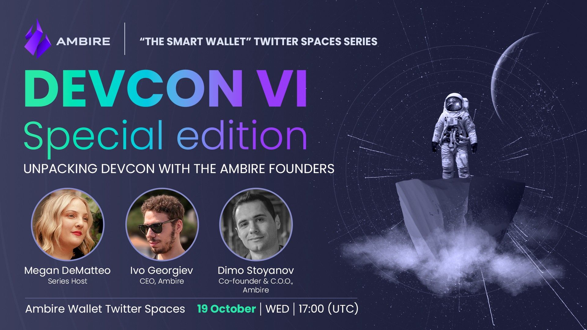 The Smart Wallet Series Unpacks Devcon VI: Get the Alpha Straight From Ambire’s Founders