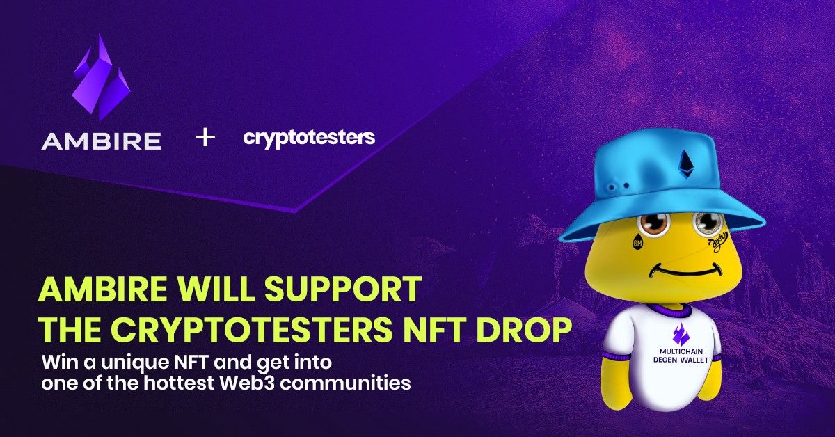 Win a Cryptotesters NFT with Ambire and Get into One of The Hottest Web3 Communities