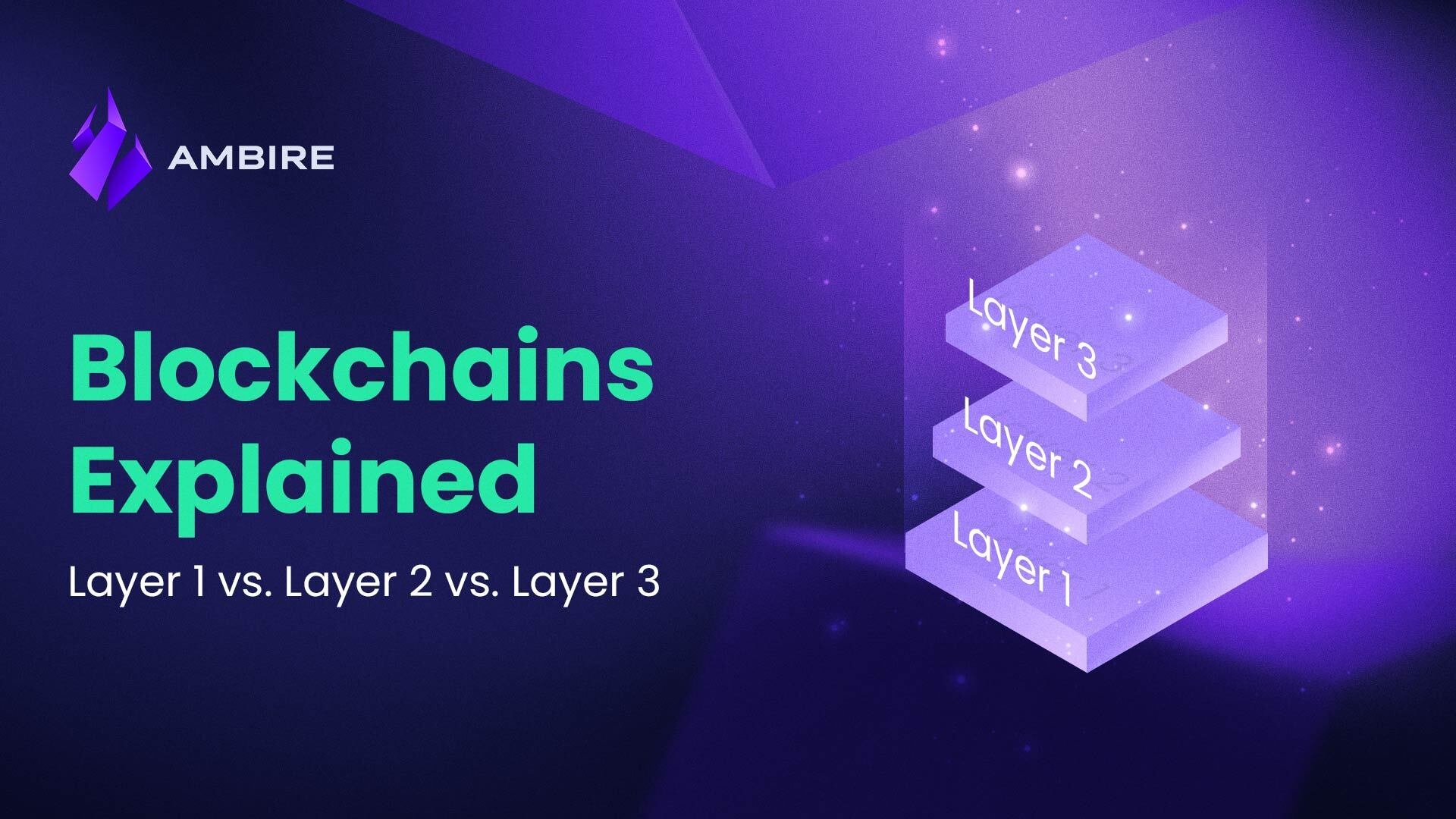 Layer 1 vs. Layer 2 vs. Layer Blockchains Explained in Laymen Terms