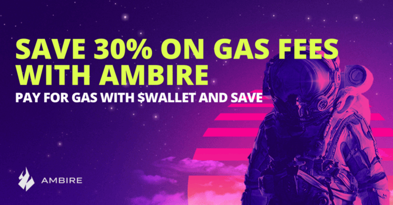 Pay Gas with $WALLET & xWALLET and Save 30% on Fees