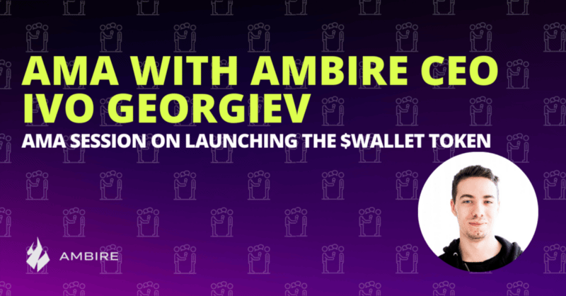 $WALLET: Ambire's Revolutionary Governance Token Explained by CEO Ivo Georgiev