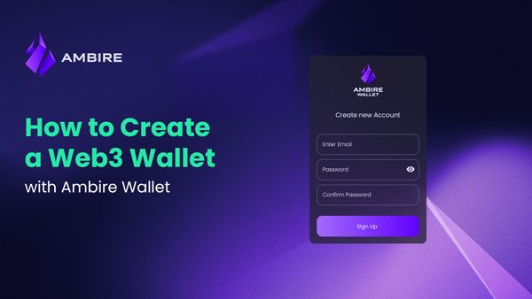 How to create a web3 wallet guide