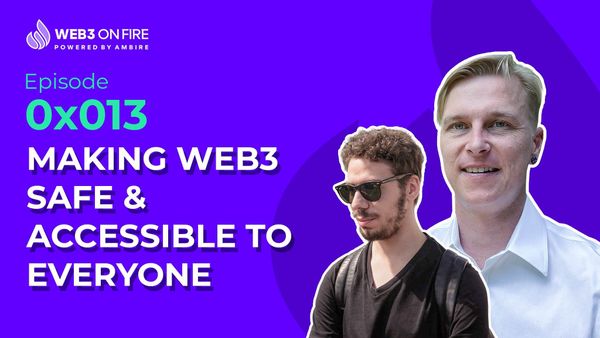Web on Fire episode 13 with guest Ivo Georgiev, co-founder of Ambire Wallet, AdEx and Stremio