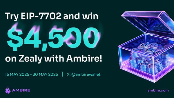 Ambire Wallet EIP-7702 Zealy quest