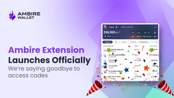 Ambire Wallet Extension goes public