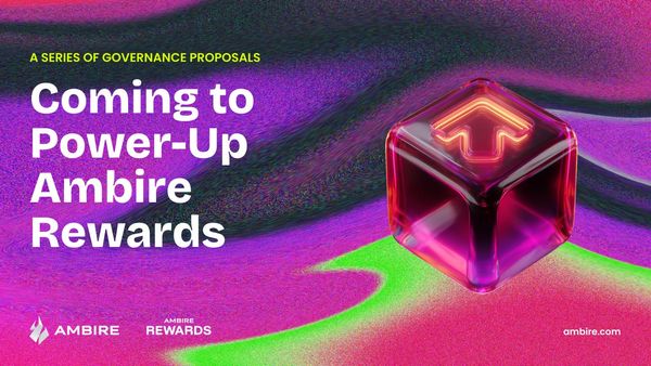 Ambire Rewards governance proposals