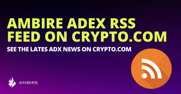 The Ambire Blog RSS Feed Now Added to Crypto.com