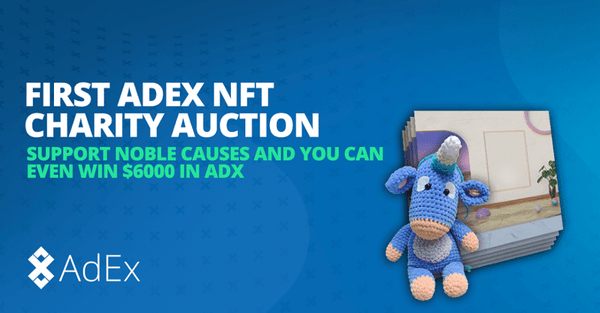 Charity NFT Auction, ADX Token Burn & A $6,000 Prize