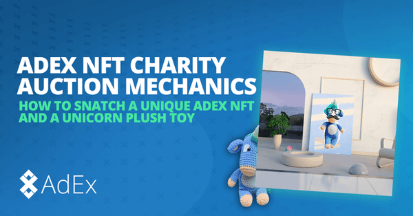 AdEx NFT Charity Auction Mechanics